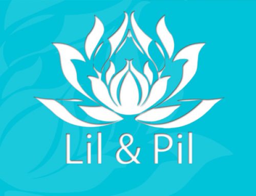 Conception de logo et plaquette pour Lil & Pil esthétique a domicile dans le 77